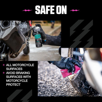 Kit Nettoyage Moto De Base - Kit Entretien Moto Pour Le Nettoyage Des Motos- Comprend Un Nettoyant Moto, Protection Moto Et Plus, Clear, Taille Unique