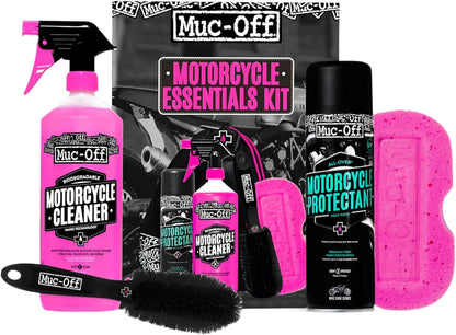 Kit Nettoyage Moto De Base - Kit Entretien Moto Pour Le Nettoyage Des Motos- Comprend Un Nettoyant Moto, Protection Moto Et Plus, Clear, Taille Unique